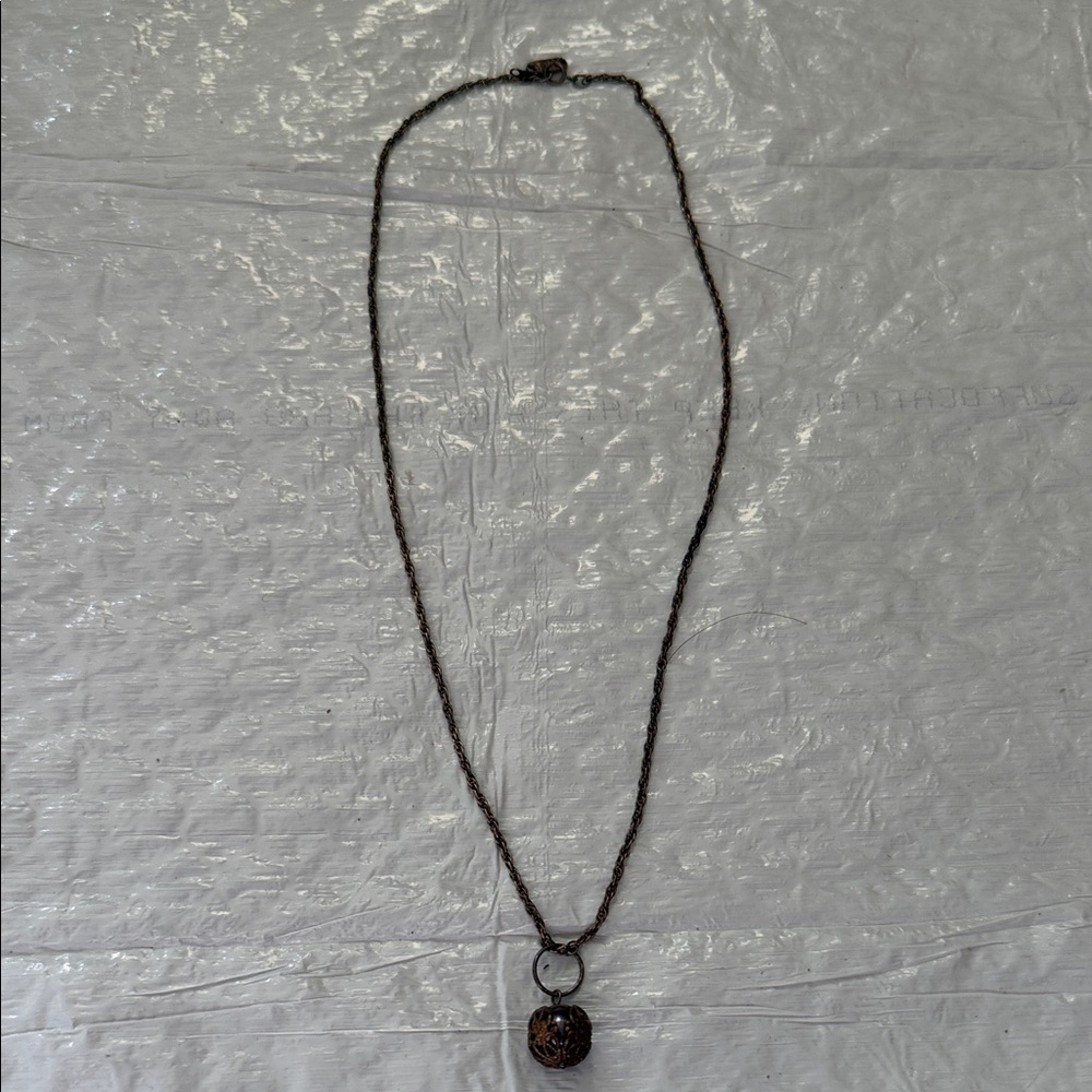 Chic Brown Pendant Necklace